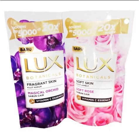 Jual LUX Sabun Cair Soft Rose 90ml Sabun Mandi Cair REFILL Shopee