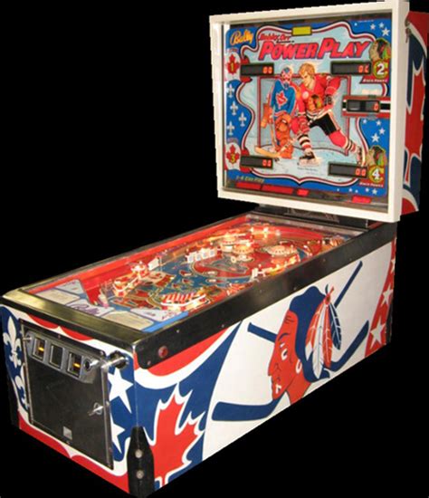 Bally Pinball Machine Bobby Orr Power Play 1977 Hockeygods