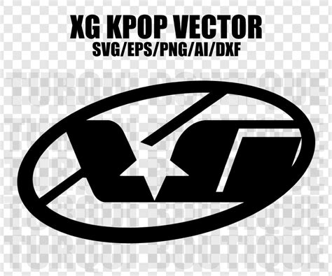 Xg Kpop Band Logo Vector 2022 SVG PNG AI Vector Digital File For