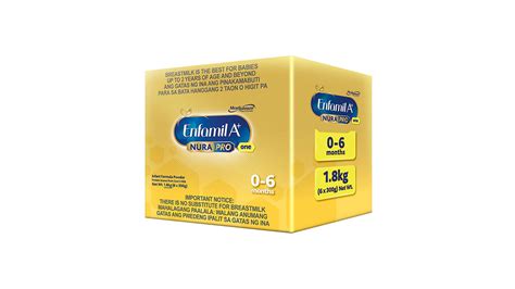 Enfamil A One Nurapro 1725g Infant Formula Milk Powder For 0 6 Months