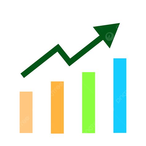 ícone De Crescimento Seta Vetor PNG Flecha Crescer Gráfico De