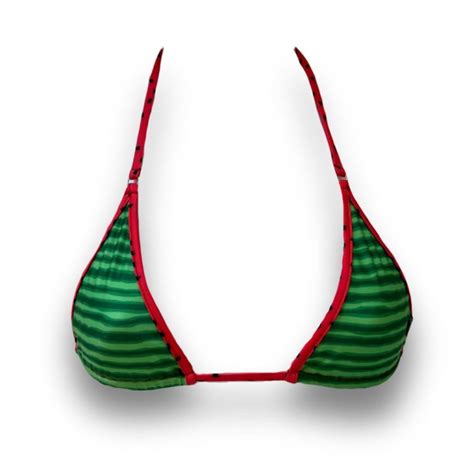 Watermelon Mini Bikini Top Micro Gigi