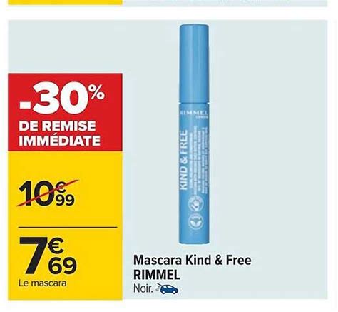 Promo Mascara Kind Free Rimmel Chez Carrefour Icatalogue Fr