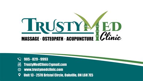 Trustymed Clinic Massage Osteopath Acupuncture Oakville On Home