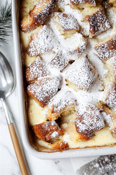 eggnog bread pudding insanely good
