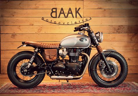 Custom Triumph Bonneville T Dandy Bonnie Created At Baak S Workshop