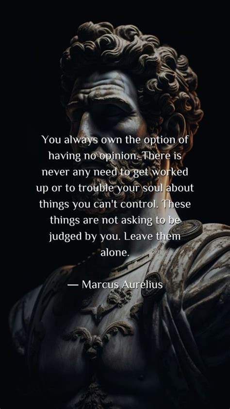 Stoic Quote Marcus Aurelius Stoicism Wall Art Wallpaper Nel 2024