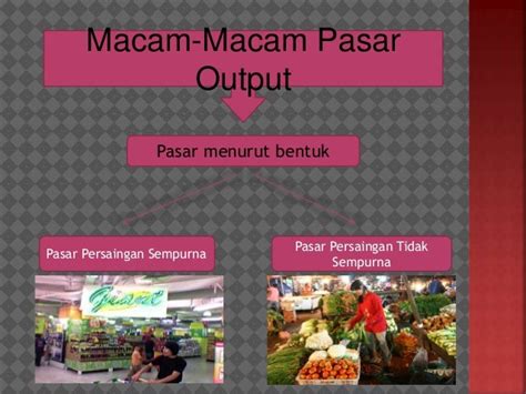 Ekonomi Pasar Input Dan Pasar Output Kelas X