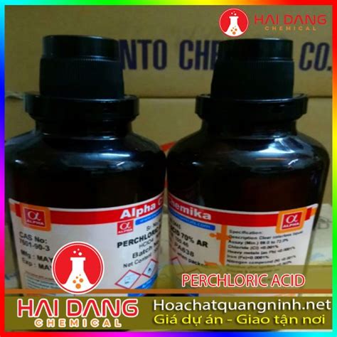 BÁN PERCHLORIC ACID CÔNG TY HÓA CHẤT QUẢNG NINH TỔNG KHO HÓA CHẤT