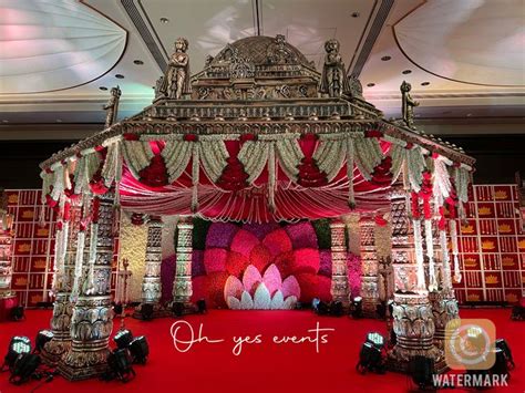 Traditional South Indian Mandap Decor By Oh Yes Events Chennai