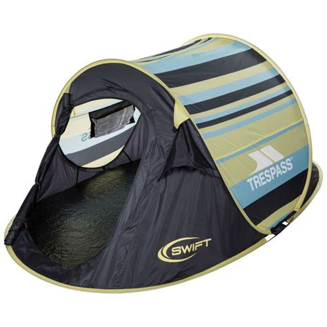 SWIFT2 PATTERNED WATERPROOF 2 MAN POP UP TENT - sportsgear2go.co.uk