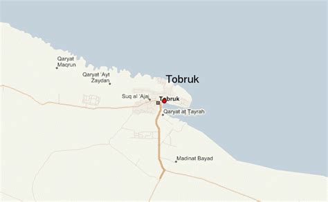 Tobruk Location Guide