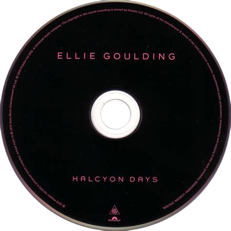 Car Tula Cd De Ellie Goulding Halcyon Days Portada