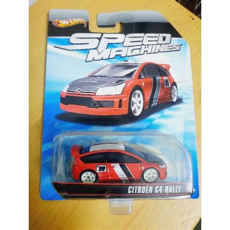 Hot Wheels Citroen C Rally Speed Machines Shopee Malaysia