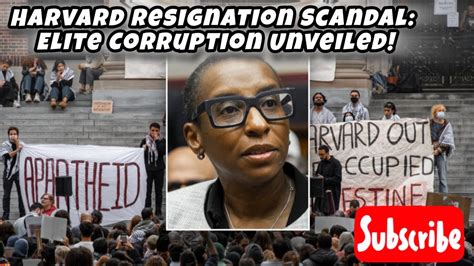 Unraveling Elite Scandals Harvards Claudine Gay Resignation Exposes