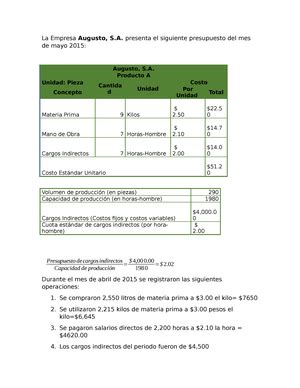 Contabilidad De Costos Uveg Studocu