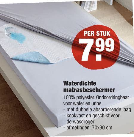 Matrasbeschermer Folder Aanbieding Bij Aldi Details