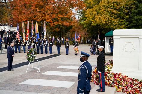 Biden pays tribute to veterans, ‘the soul of America,’ at Arlington ...