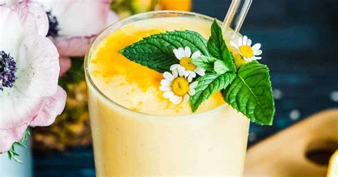 Healthy Pineapple Smoothie Recipe Samsung Food