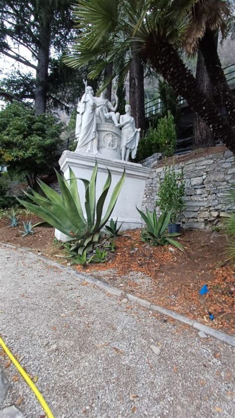 Continuano I Lavori Di Riqualificazione Del Giardino Botanico Villa