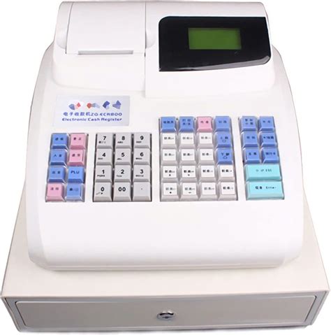 Jp Electronic Cash Register With Receipt Printer 48 Keys