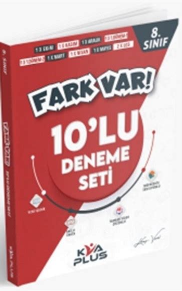 KVA Yayınları 8 Sınıf LGS Fark Var 10 lu Deneme 9786258025941