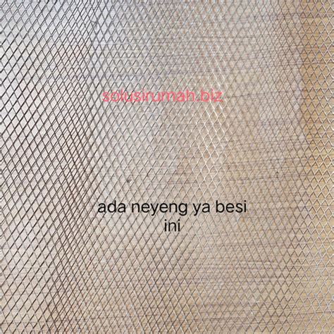 Jual Kawat Mesh Expanda Custom Cm X Mm Besi Hitam Expanded Metal