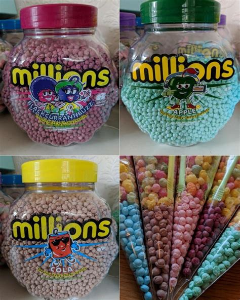 Millions Sweet Cones - Choose your Colour/Flavour! - eventabox