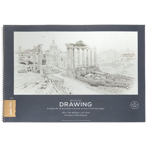 Master's Touch Recycled Drawing Paper Pad - 18" x 24" | Hobby Lobby ...