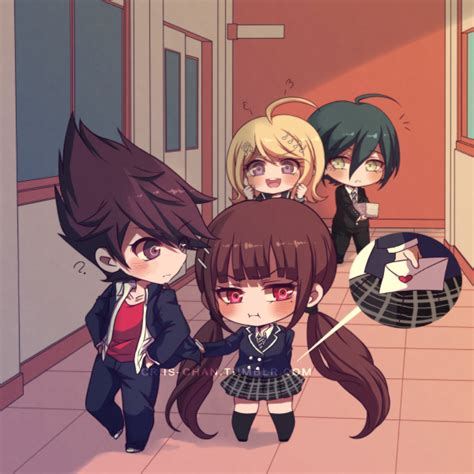 Saihara Shuichi Akamatsu Kaede Harukawa Maki And Momota Kaito