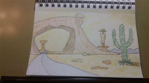 Desert Ecosystem Drawing at PaintingValley.com | Explore collection of ...