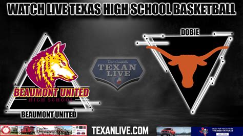 Beaumont United Vs Dobie 7pm 2202024 Boys Basketball Live From