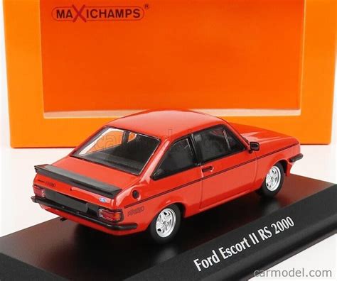 MINICHAMPS MAXICHAMPS 1 43 D CST 1976 FORD ESCORT MK2 MKII RS2000 RED