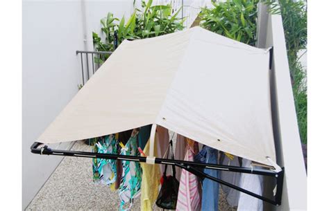 2.1m - 2.4m Fold Down Clothesline Cover and Kit - Clevacover