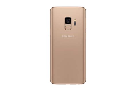 Bild › Samsung Galaxy S9 Sunrise Gold