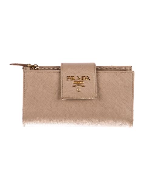 Prada Leather Wallet - Neutrals Wallets, Accessories - PRA917580 | The ...