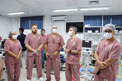 Equipe da Secretaria de Saúde do Estado de Sergipe visita Hospital