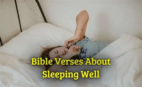 [Top] 25+Bible Verses About Sleeping Well - KJV Scripture