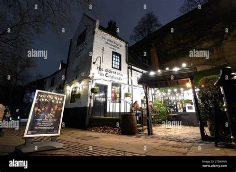 Ye Old Trip To Jerusalem Pub In Nottingham UK Stock Photo Alamy