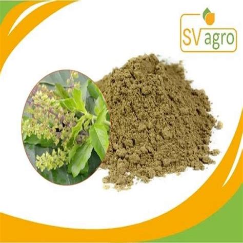 SV Agro Holy Basil Extract Pack Size 25 Kg Packaging Type PP