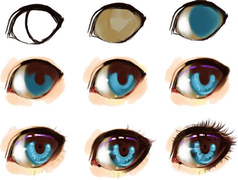 eye step by step by ryky on DeviantArt