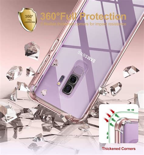 SURITCH Funda Transparente Para Samsung Galaxy S9 Plus Solo 6 2