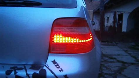 Custom Vw Mk4 Rear Lights Led Youtube