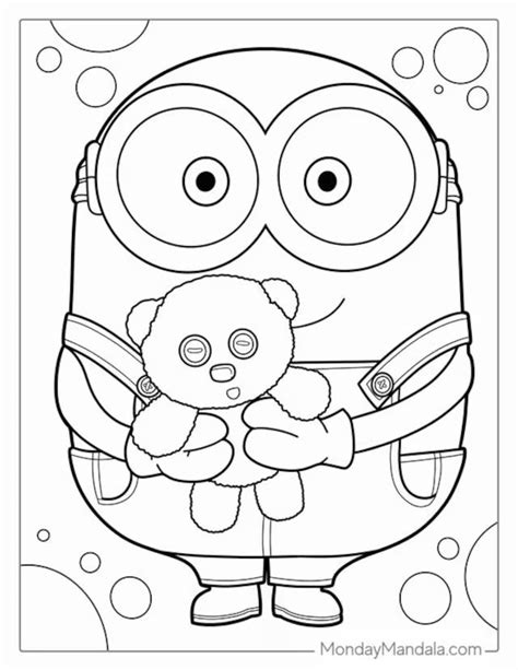 Dibujos De Minions De Mi Villano Favorito Para Colorear