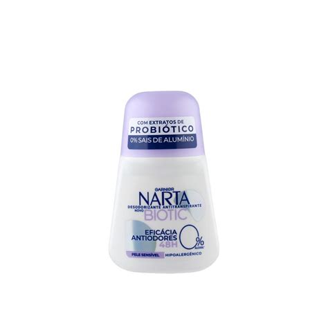 Buy Garnier Narta Biotic 48h Antiperspirant Roll On Sensitive Skin 50ml