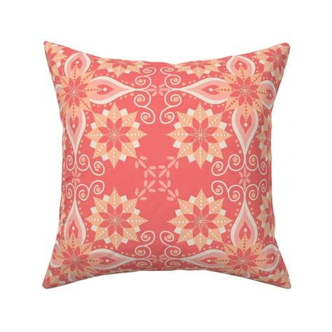 Passionately Peach Fuzz Pantones 2024 Fabric Spoonflower