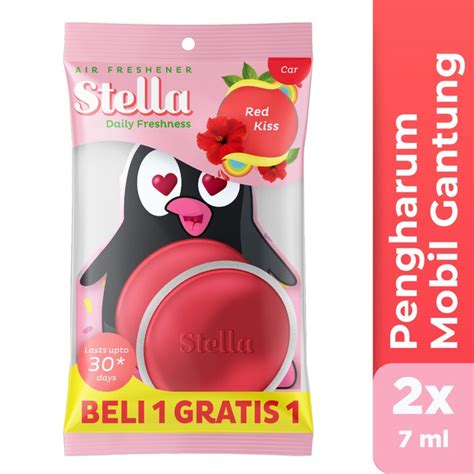 Jual Stella Daily Freshness Car Red Kiss Beli Gratis Pengharum