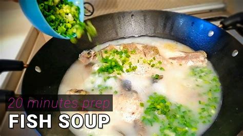 Fish Soup Chinese Style Ch Secret Recipes Youtube