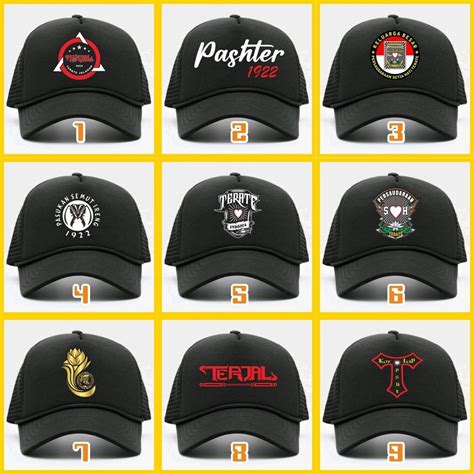 Jual Topi Psht Setia Hati Terate 1922 Pashter Terjal Korlap Terbaru