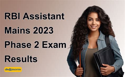 Rbi Assistant Mains 2023 Phase 2 Exam Results Announced Sakshi Education